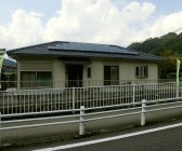 太陽光　岡山県高梁市川面町　H様邸　2012.9